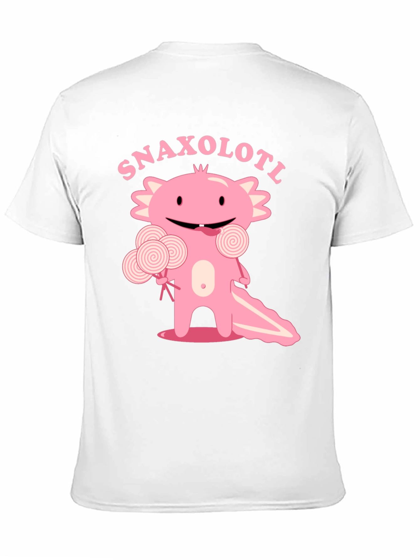 Snaxolotl T-Shirt - Cute Axolotl Candy Design