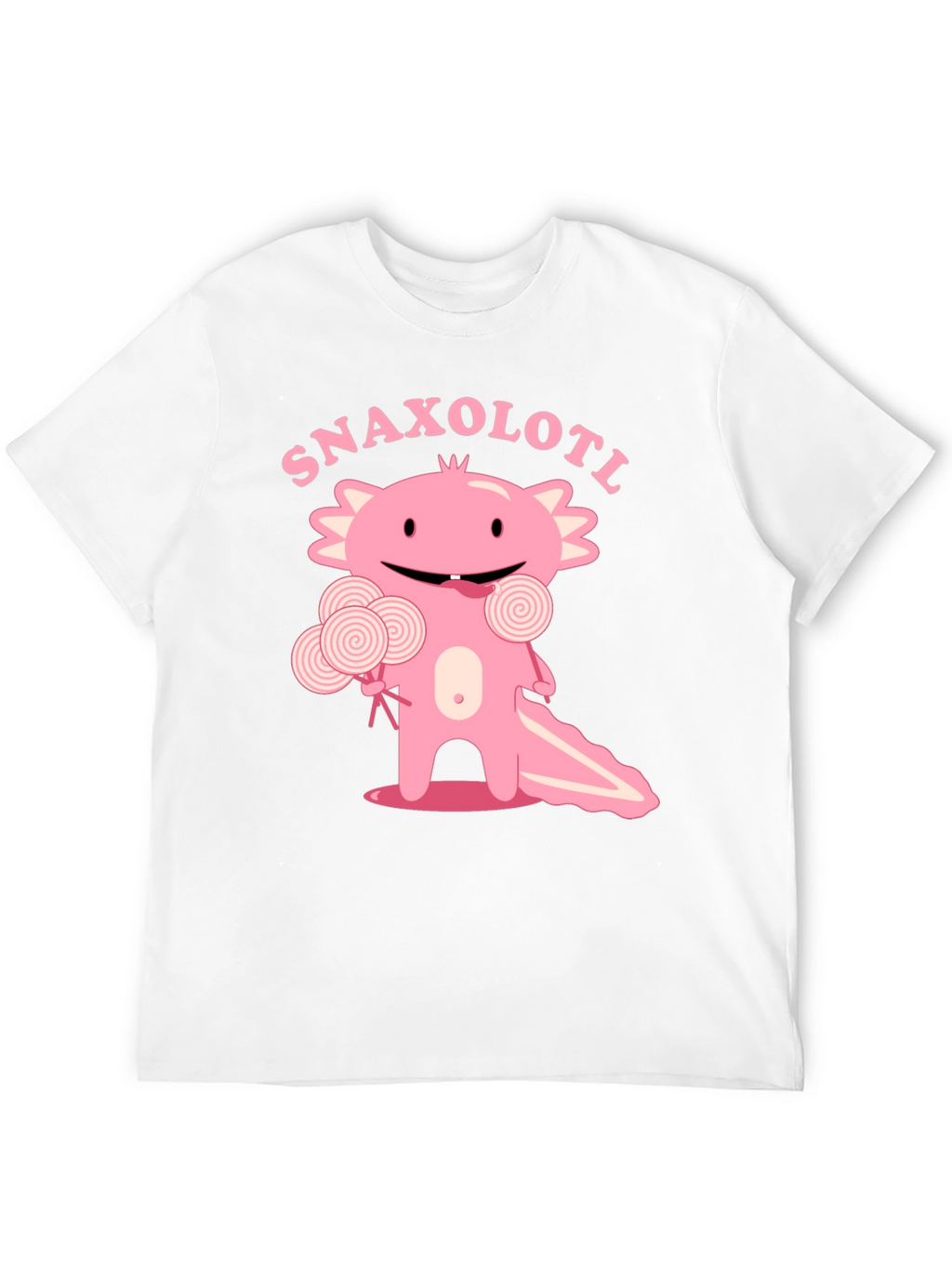 Snaxolotl T-Shirt - Cute Axolotl Candy Design
