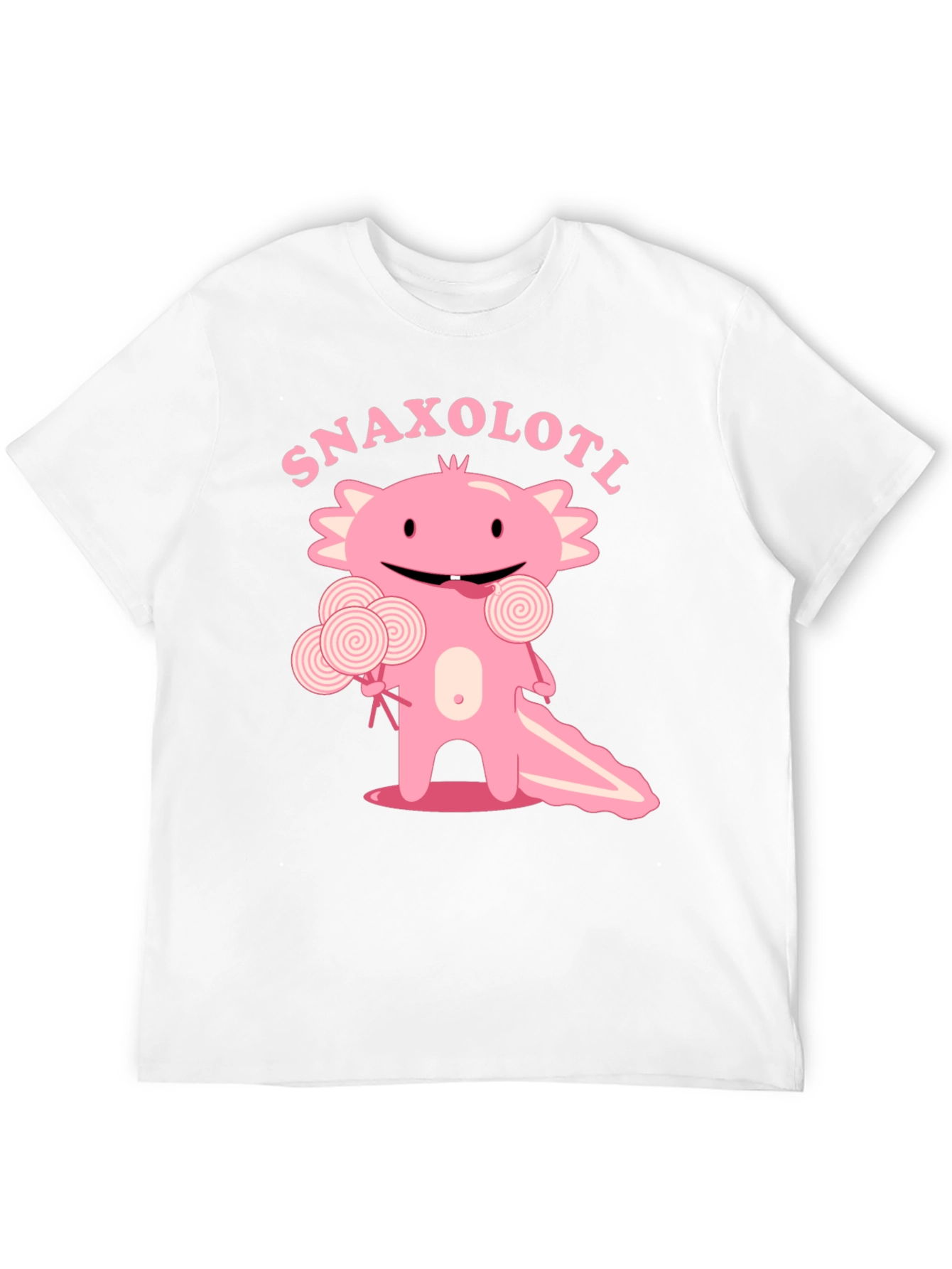 Snaxolotl T-Shirt - Cute Axolotl Candy Design