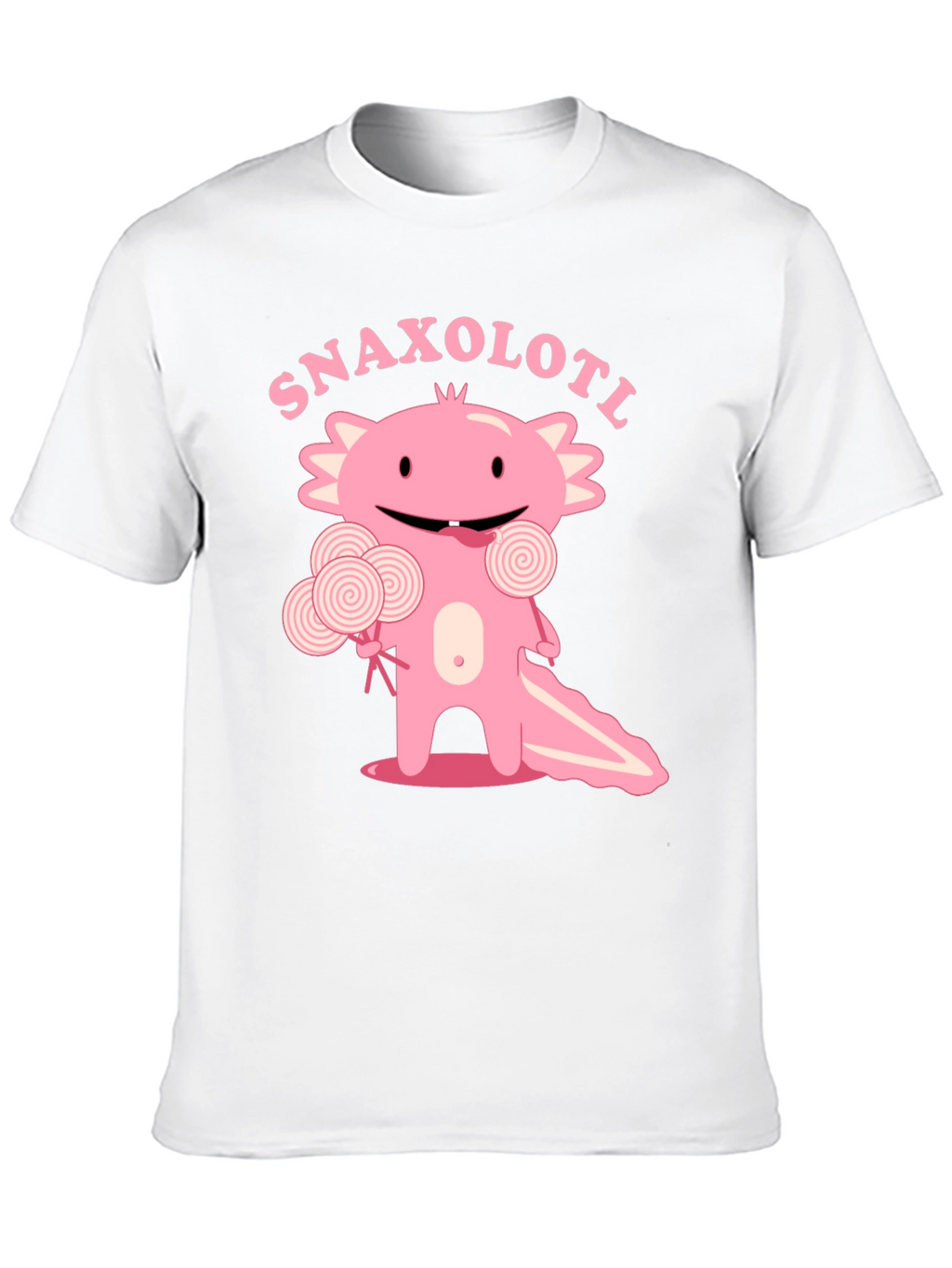 Snaxolotl T-Shirt - Cute Axolotl Candy Design