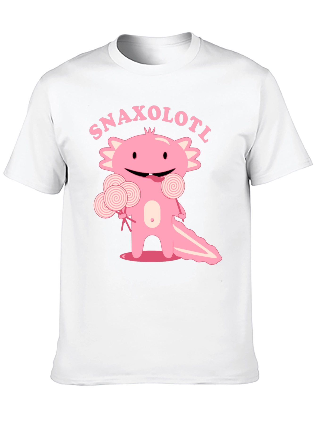 Snaxolotl T-Shirt - Cute Axolotl Candy Design