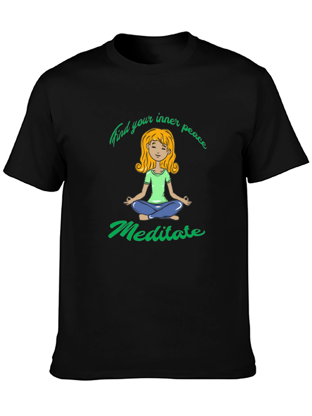Meditate T-Shirt - Find Your Inner Peace