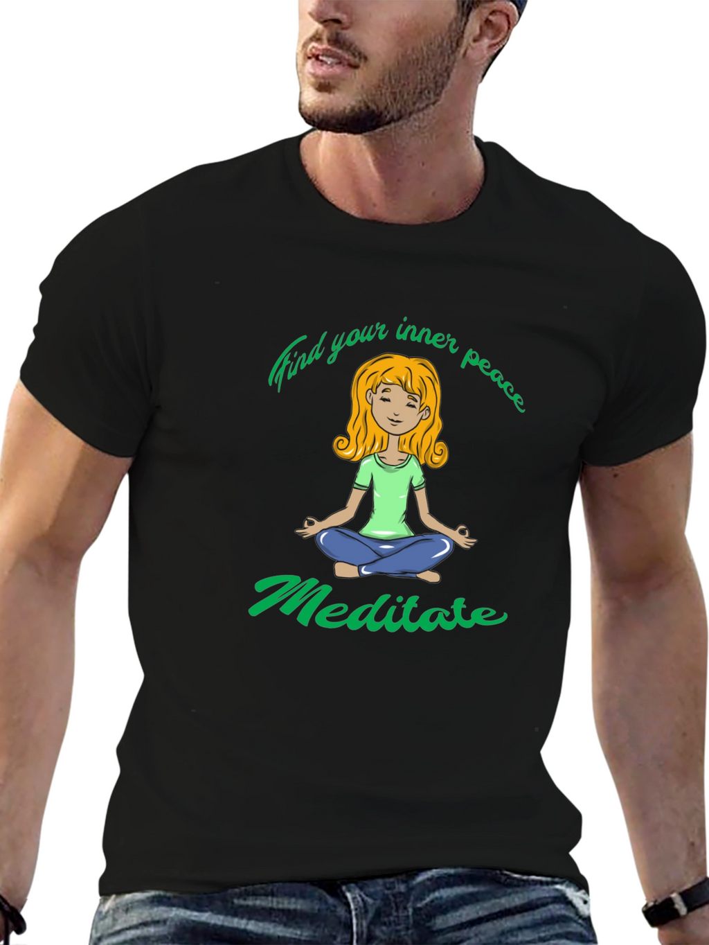 Meditate T-Shirt - Find Your Inner Peace