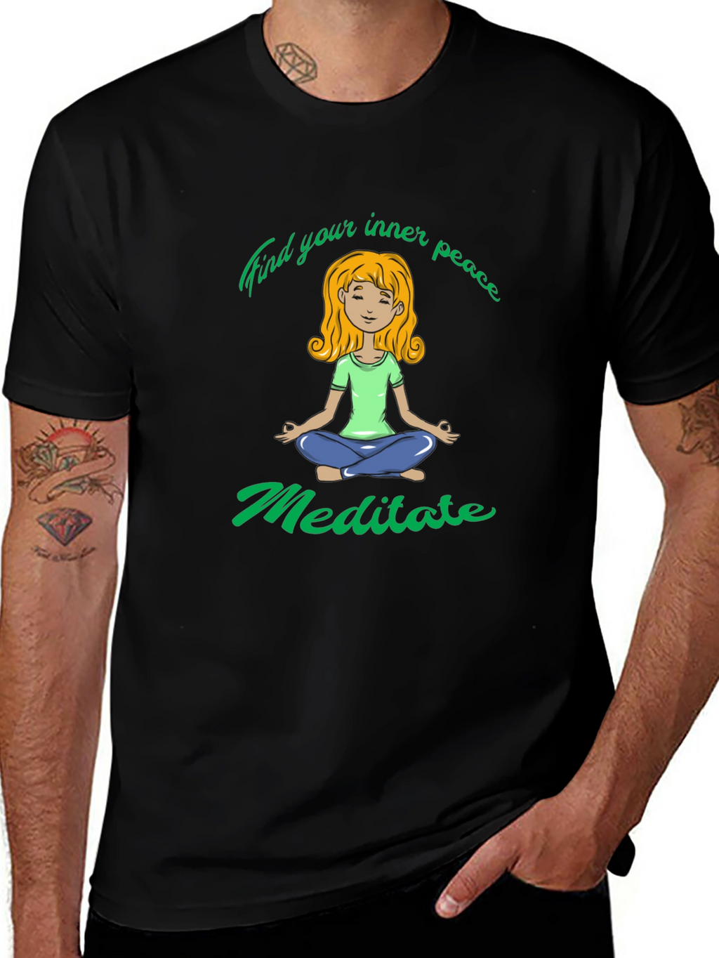 Meditate T-Shirt - Find Your Inner Peace