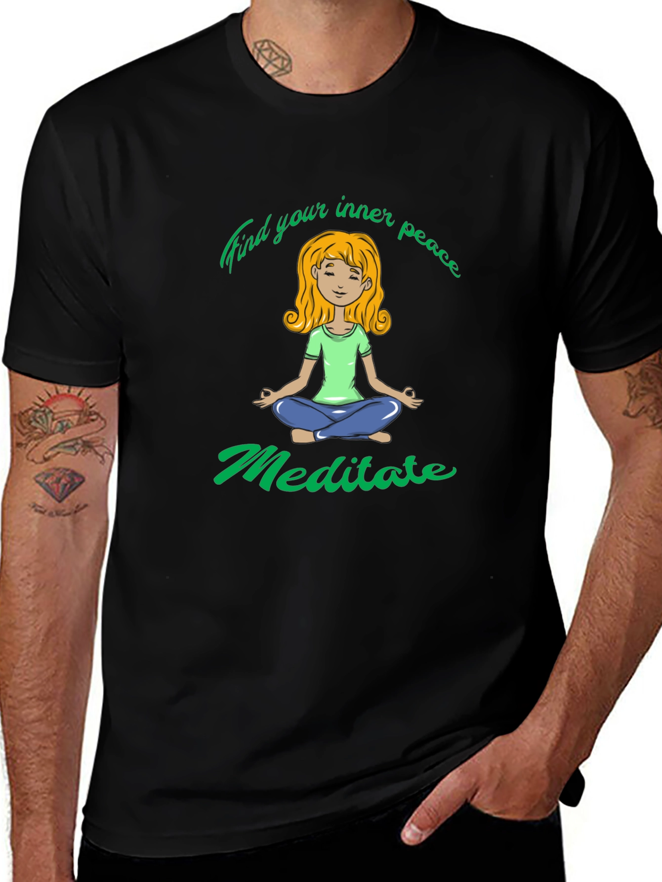 Meditate T-Shirt - Find Your Inner Peace