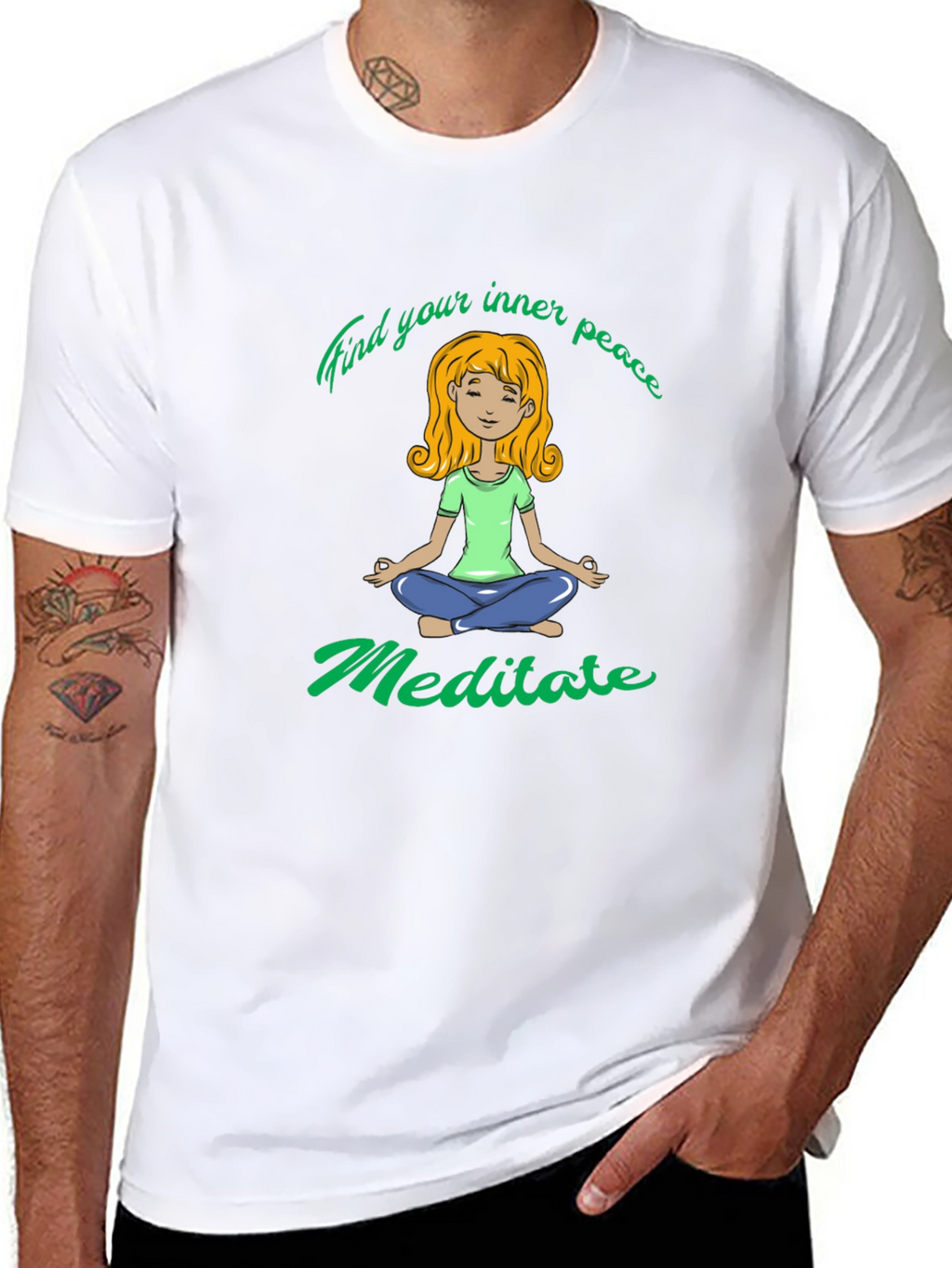 Meditate T-Shirt - Find Your Inner Peace