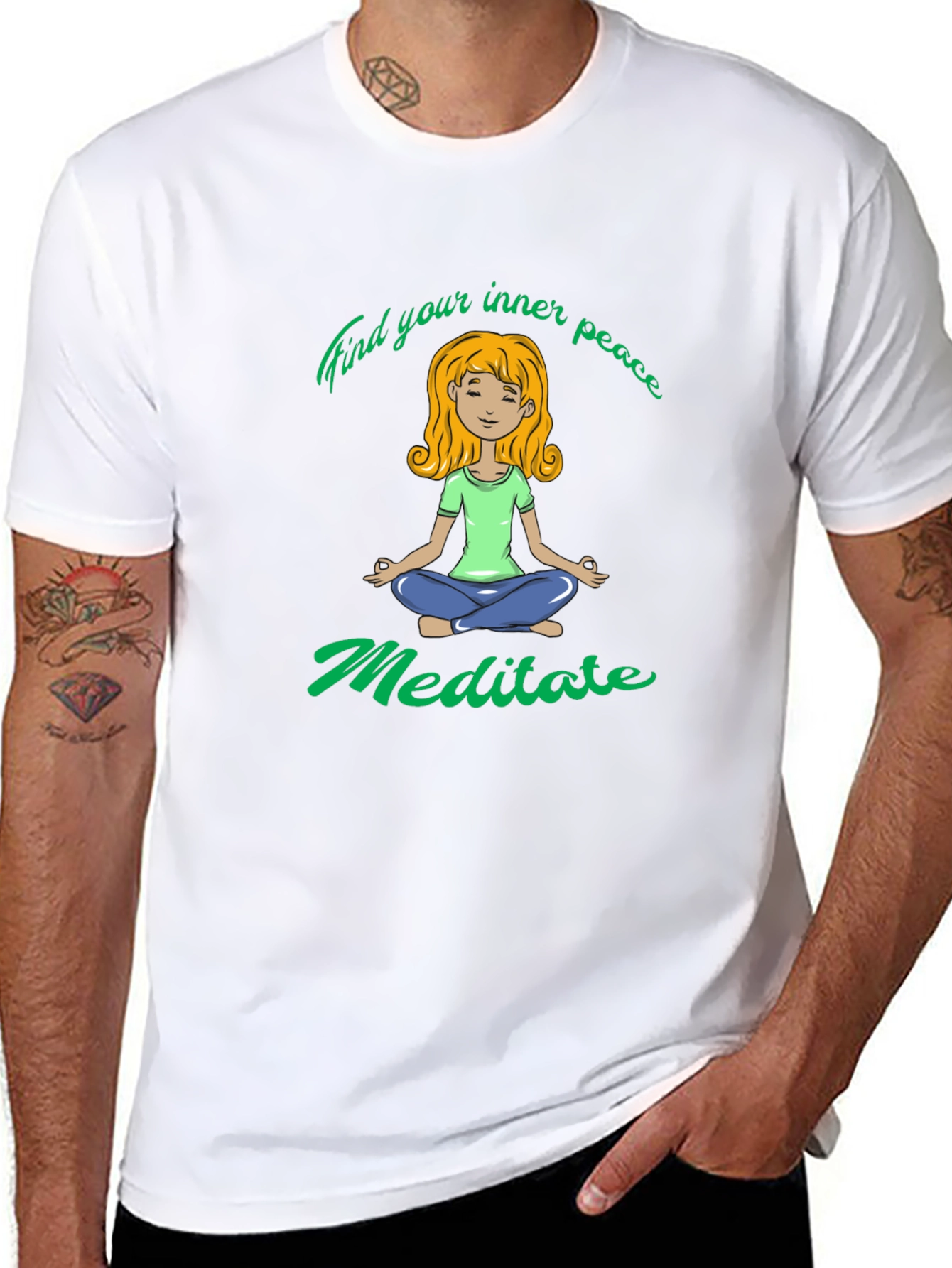 Meditate T-Shirt - Find Your Inner Peace
