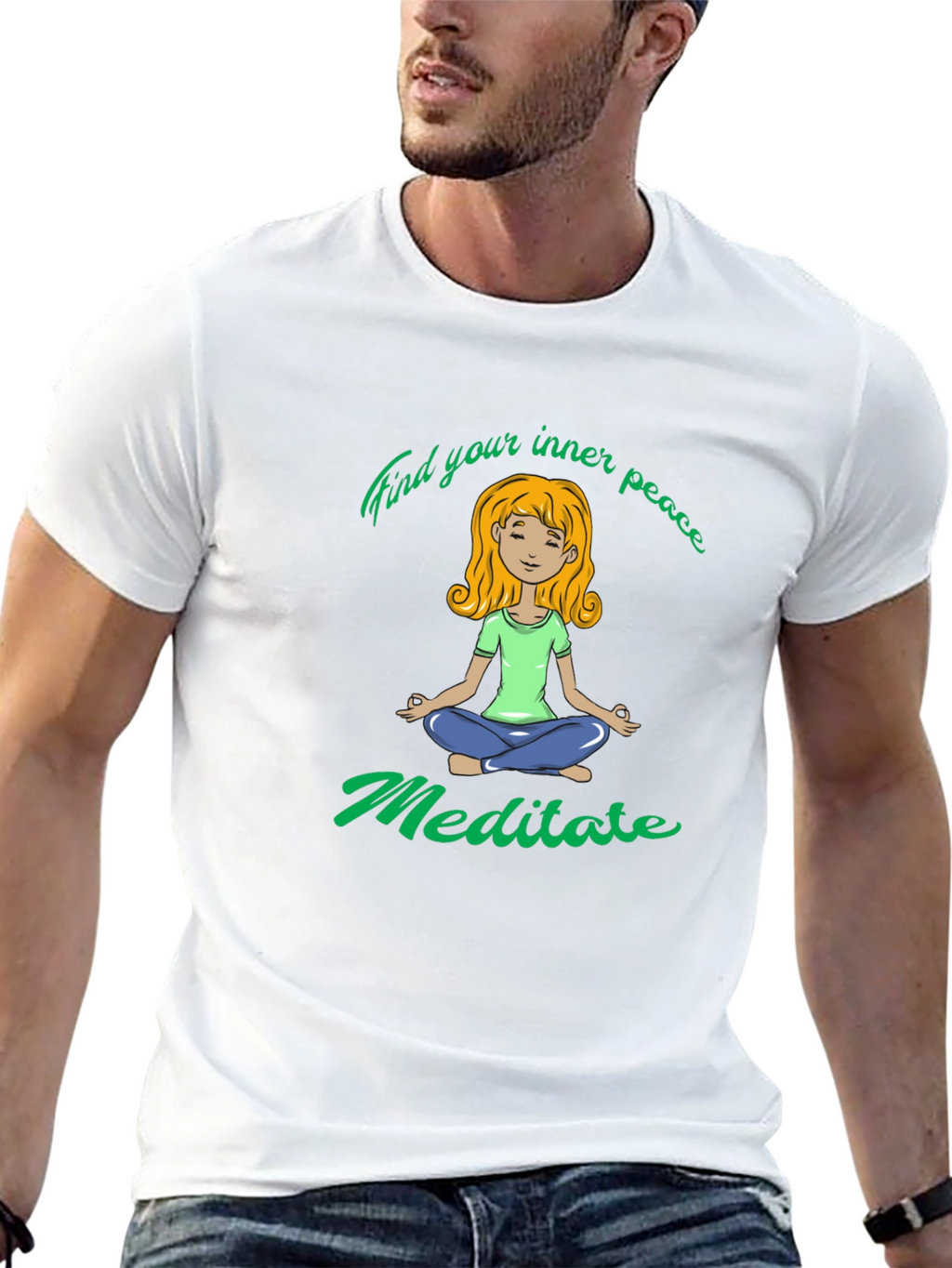 Meditate T-Shirt - Find Your Inner Peace