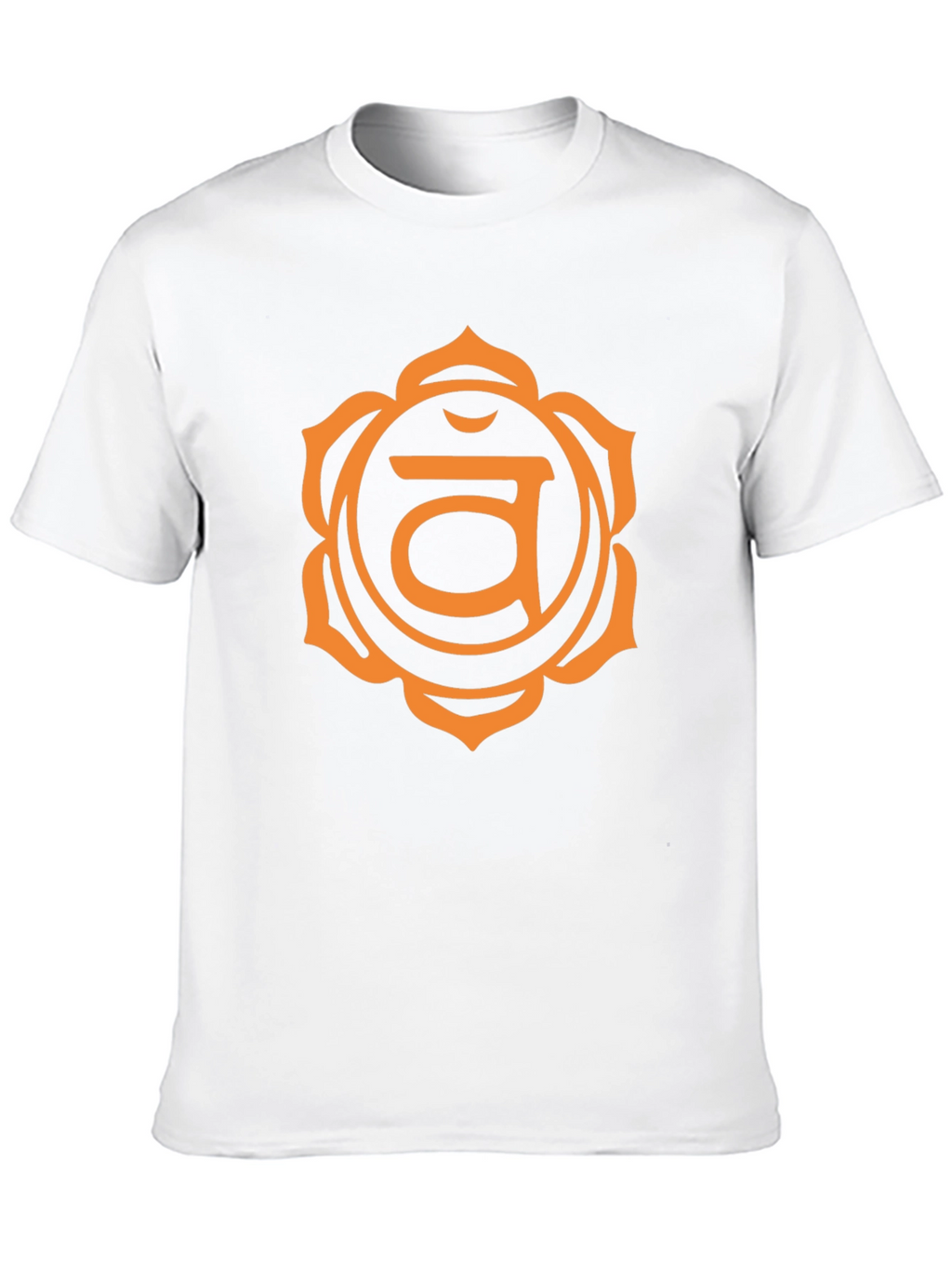 Root Chakra Graphic Tee - Black Cotton T-Shirt