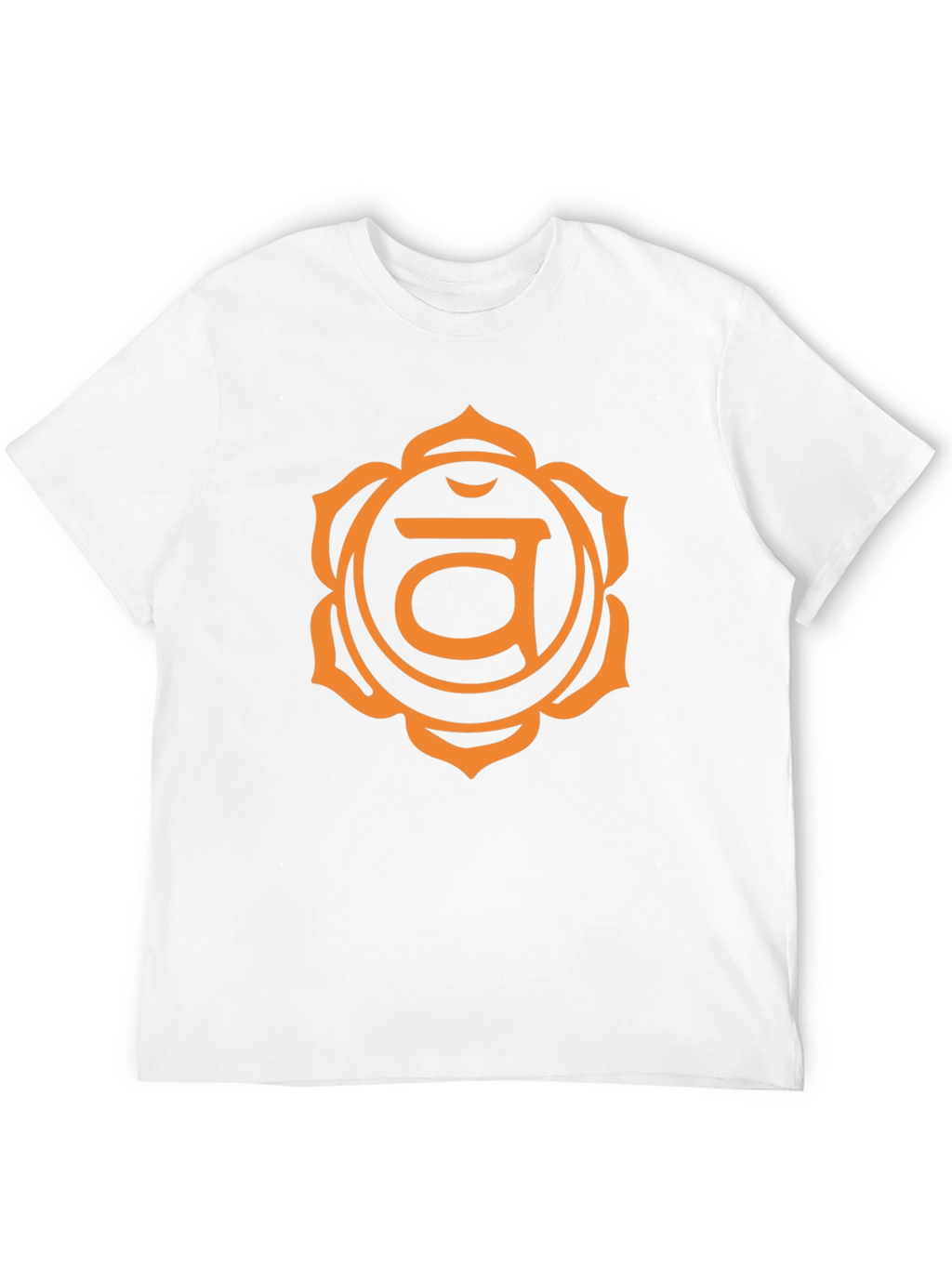 Root Chakra Graphic Tee - Black Cotton T-Shirt