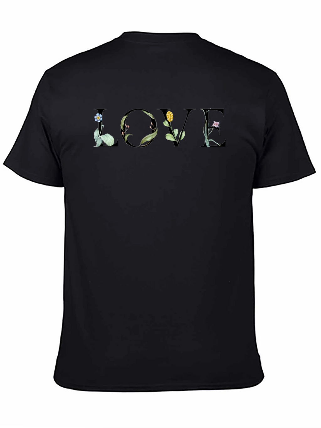 Floral LOVE Graphic T-Shirt - Stylish & Unique