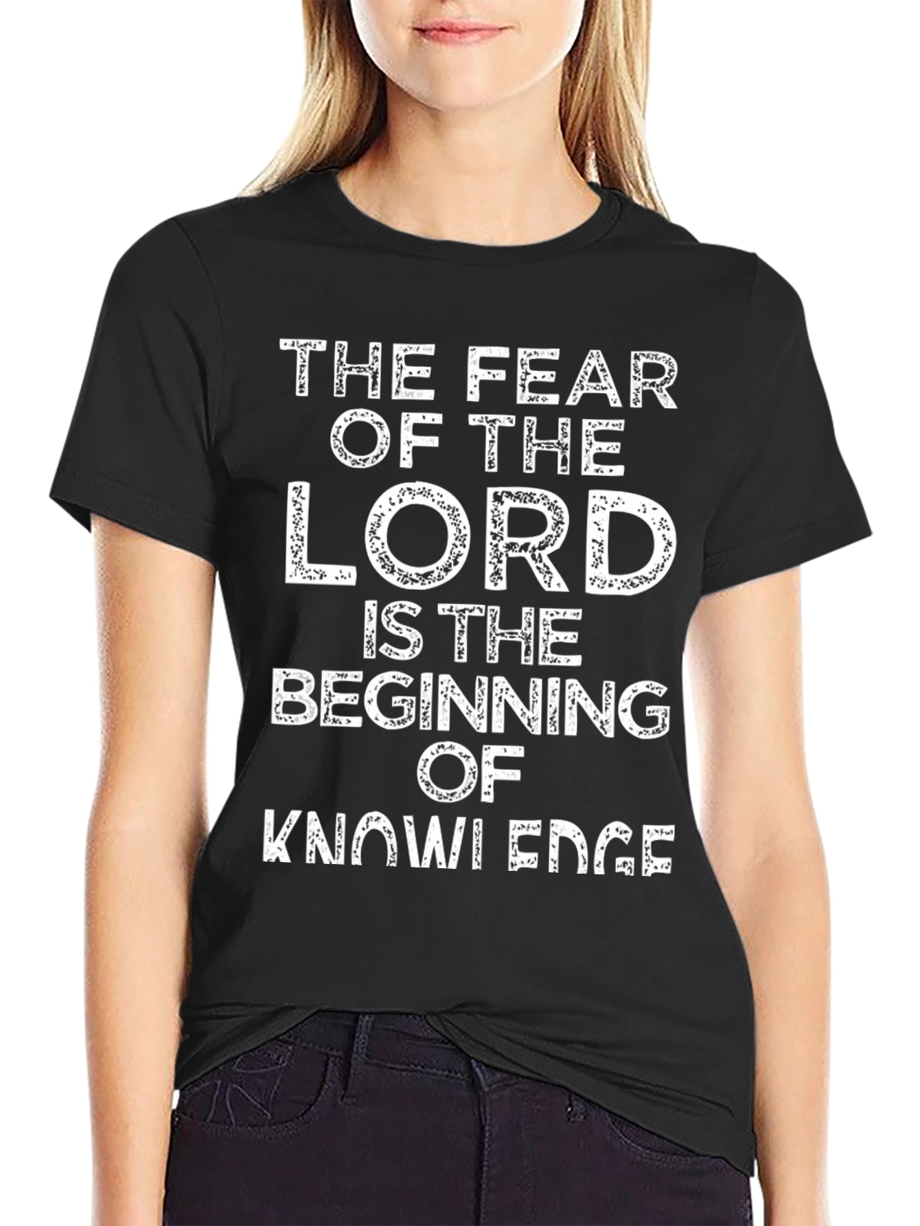 Fear of the Lord T-Shirt - Christian Tee