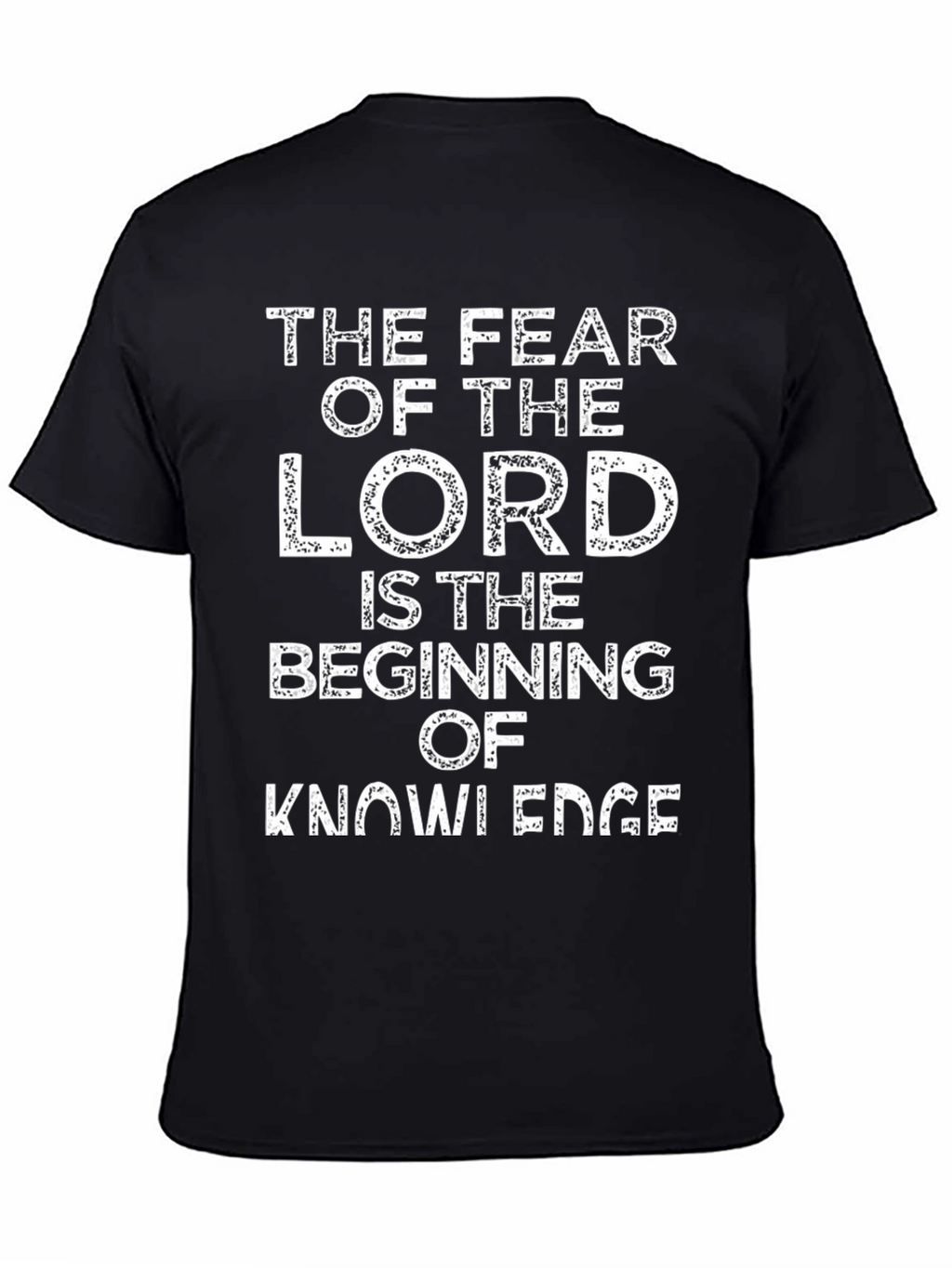 Fear of the Lord T-Shirt - Christian Tee