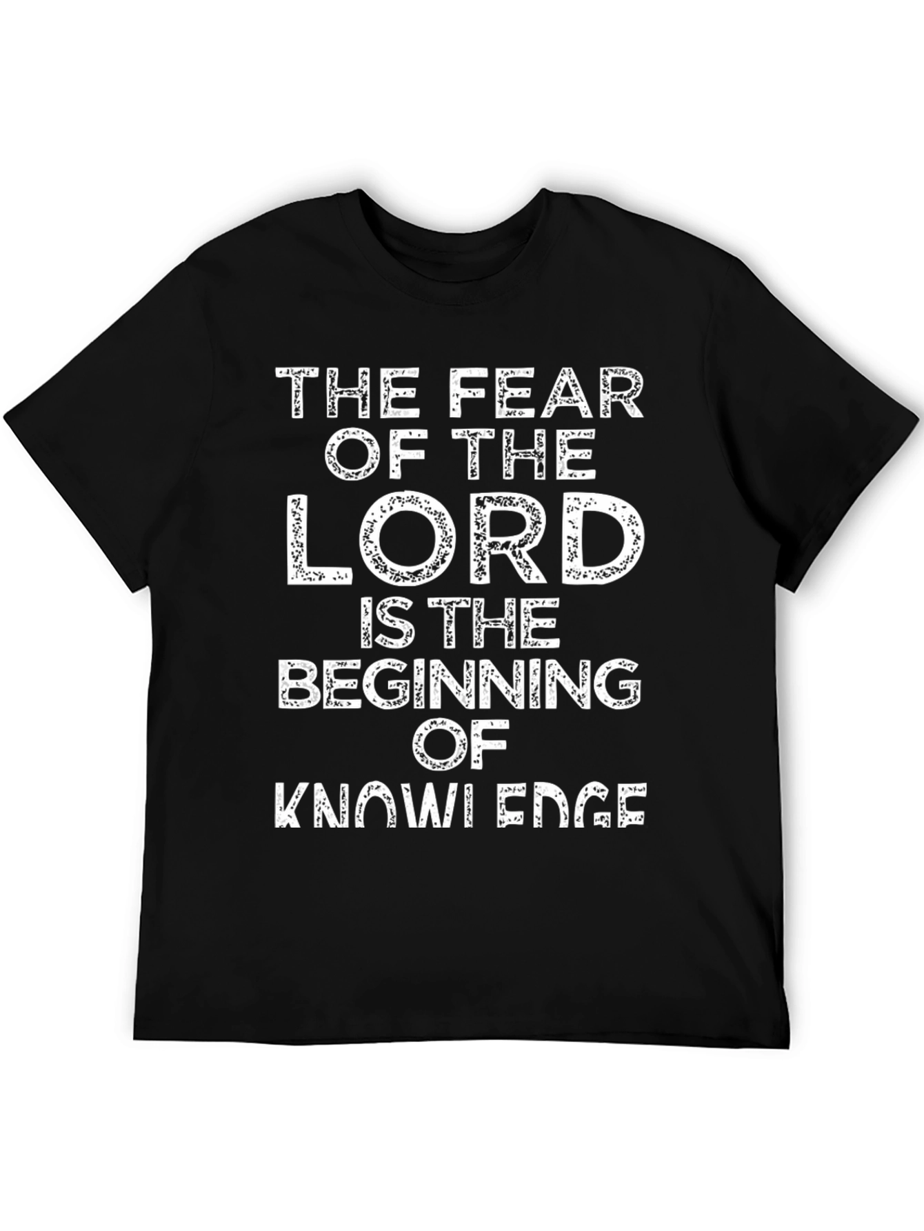 Fear of the Lord T-Shirt - Christian Tee