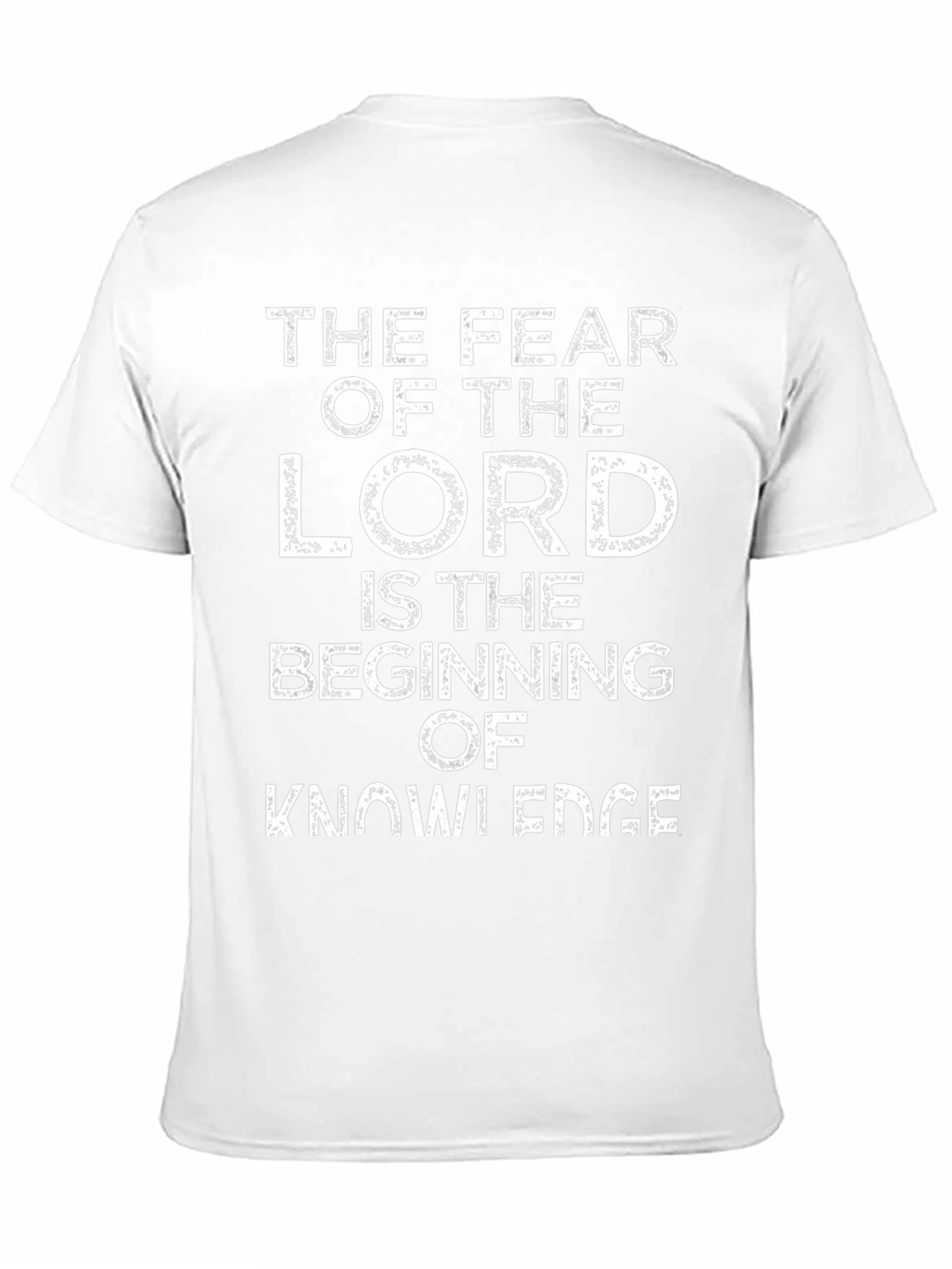Fear of the Lord T-Shirt - Christian Tee