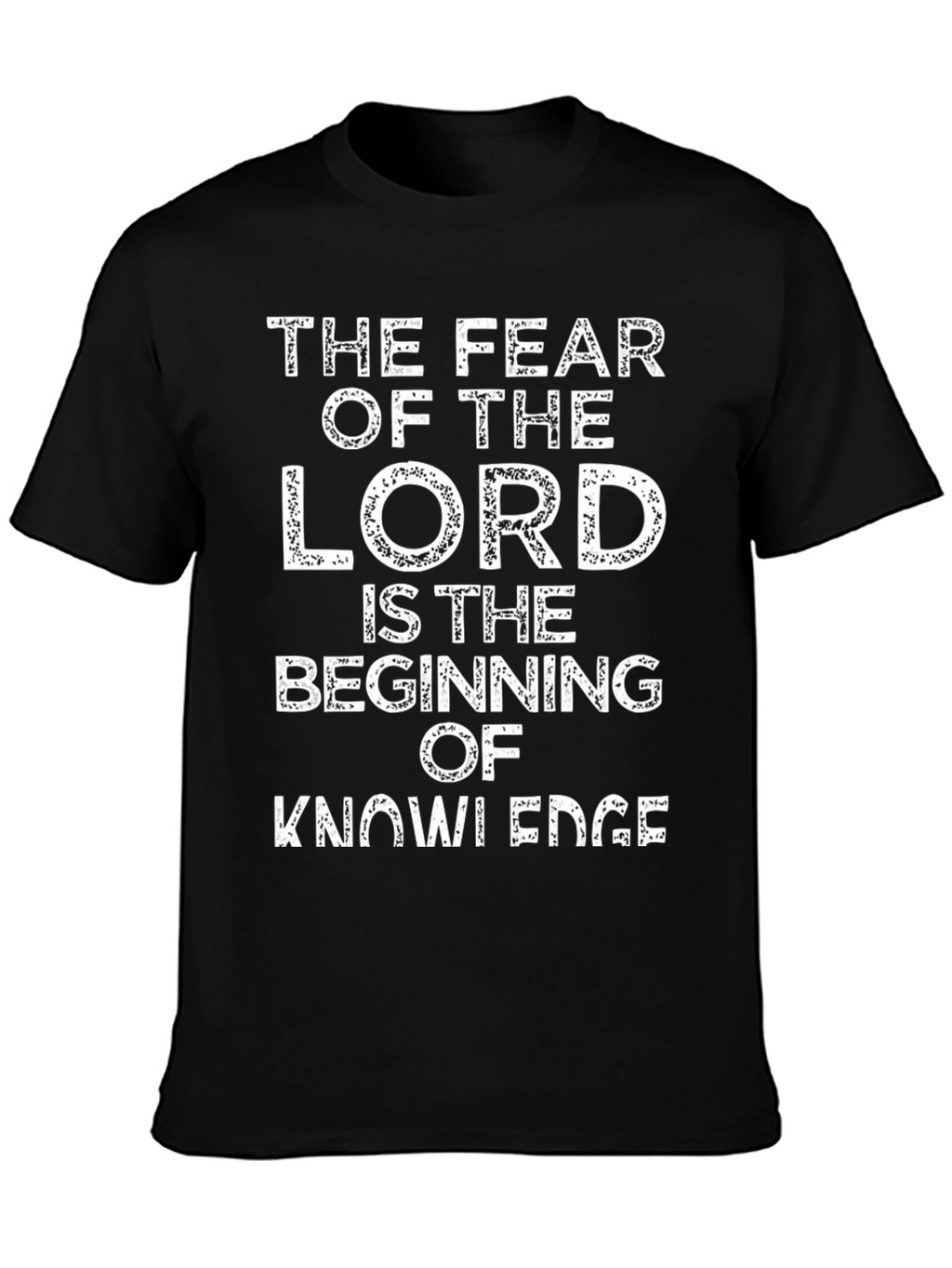 Fear of the Lord T-Shirt - Christian Tee