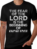 Fear of the Lord T-Shirt - Christian Tee
