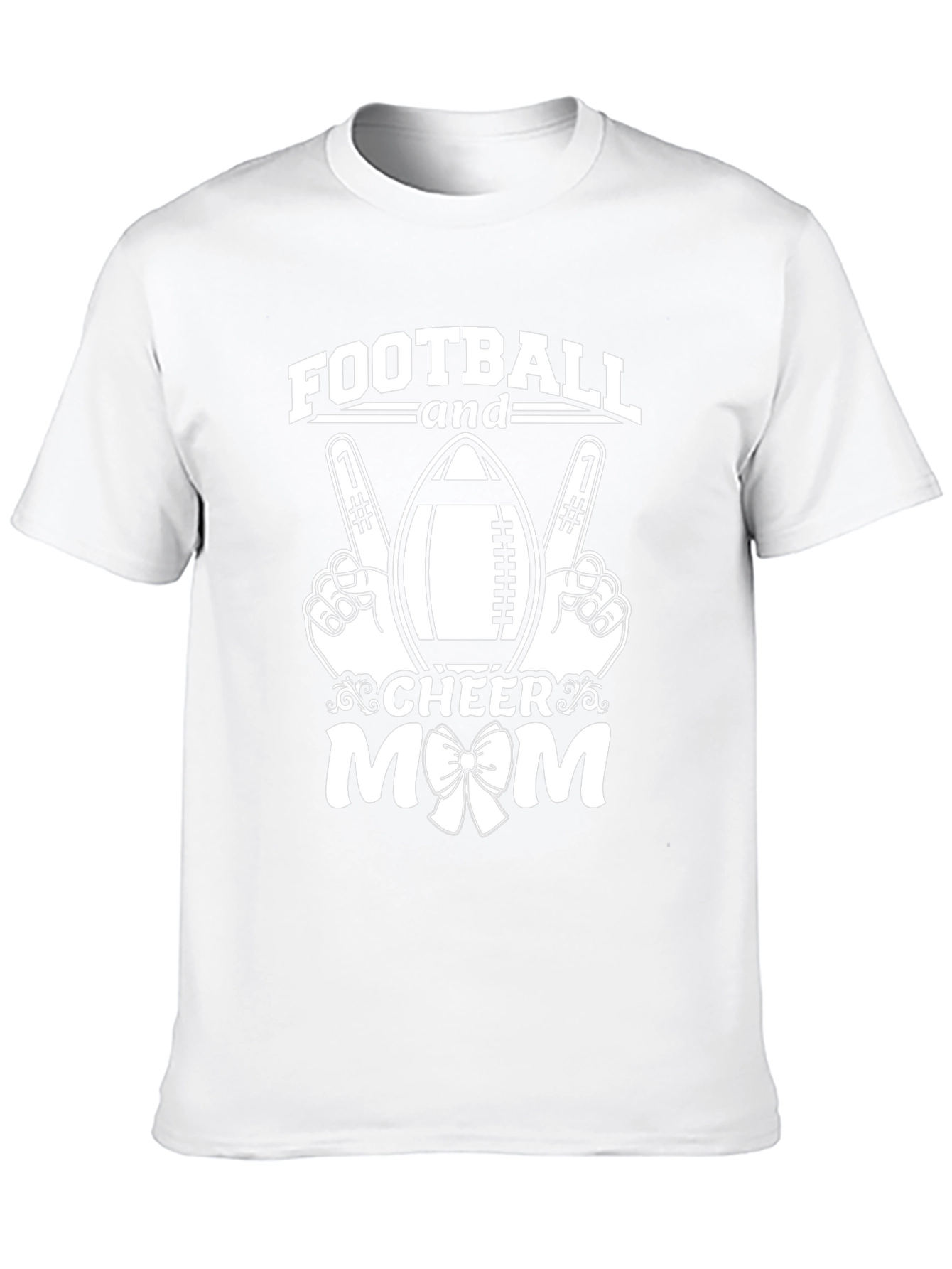 Football and Cheer Mom T-Shirt