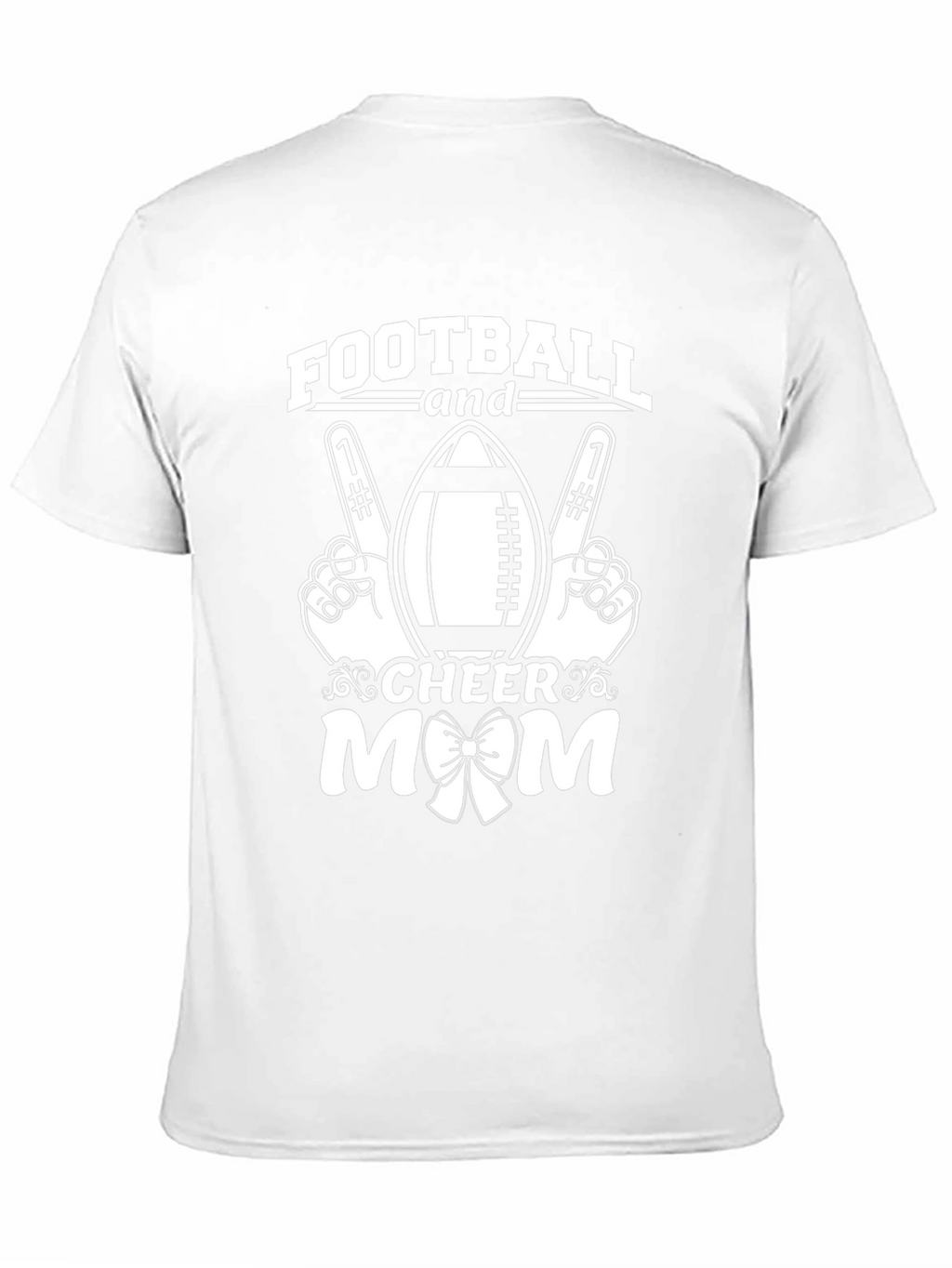 Football and Cheer Mom T-Shirt