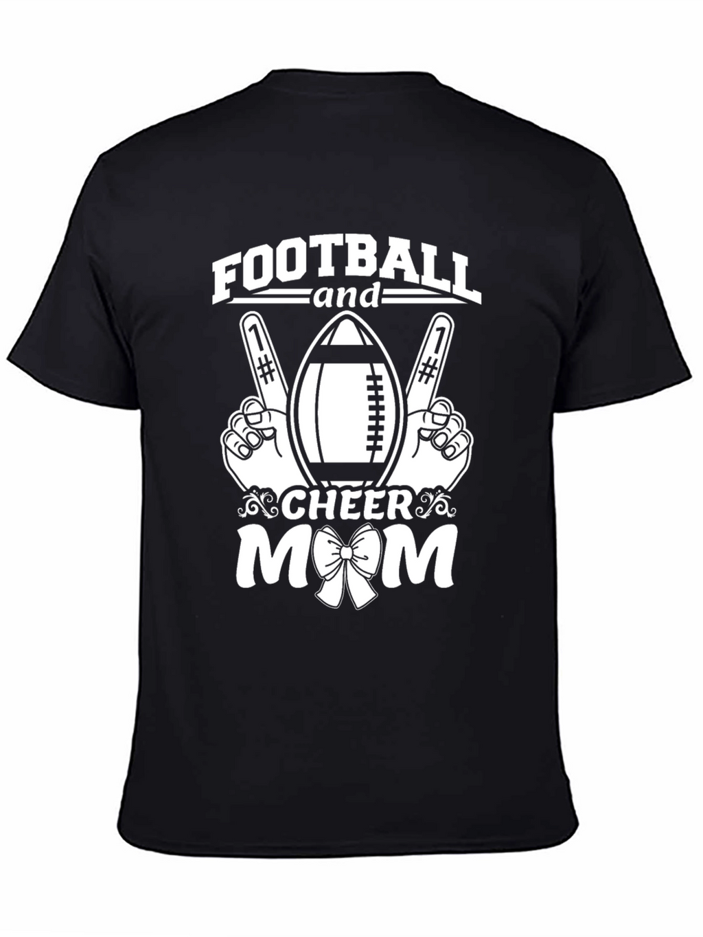 Football and Cheer Mom T-Shirt