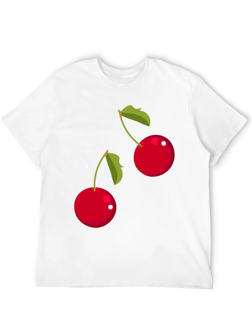 Cherry Graphic T-Shirt - Black