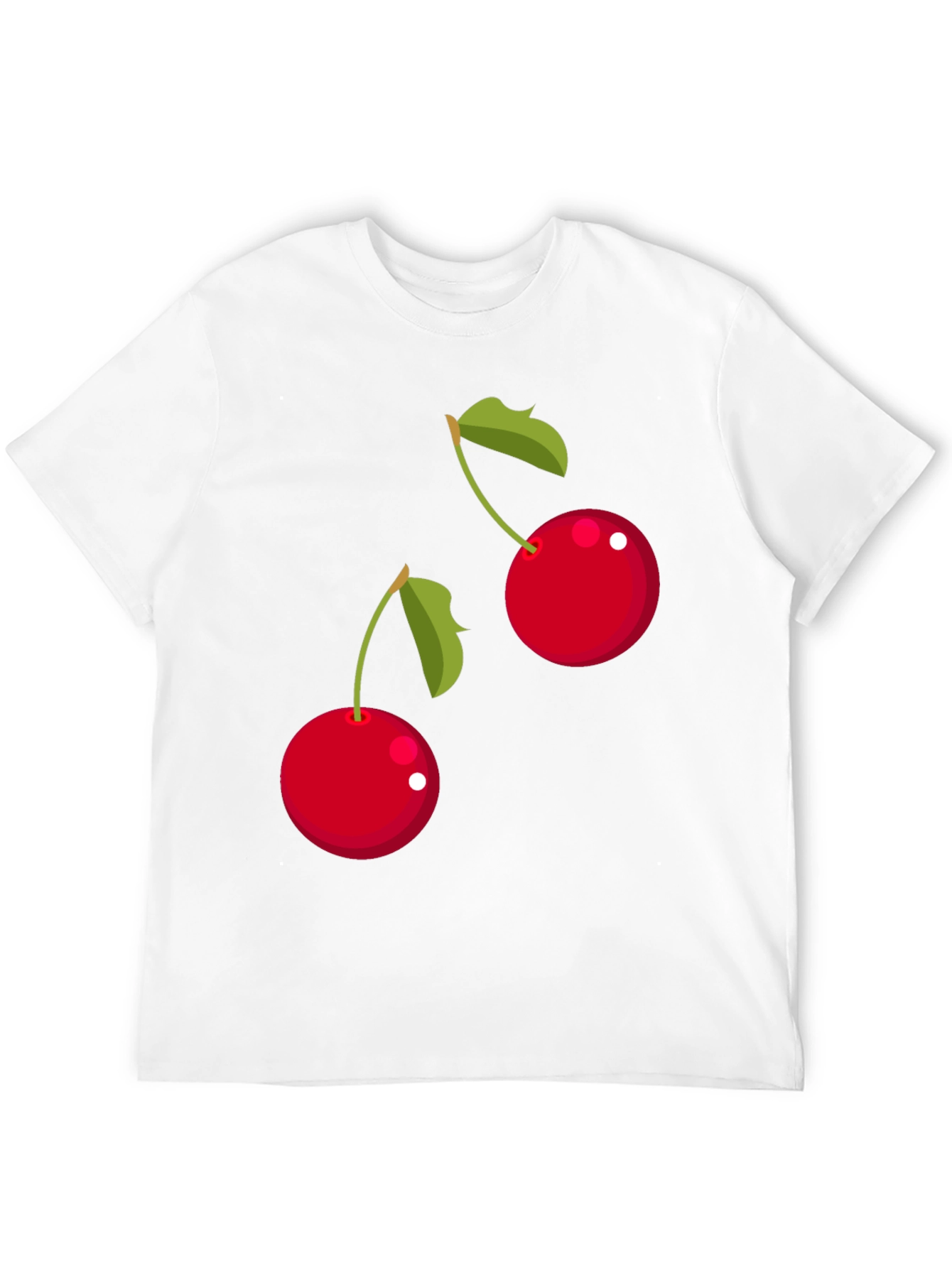Cherry Graphic T-Shirt - Black