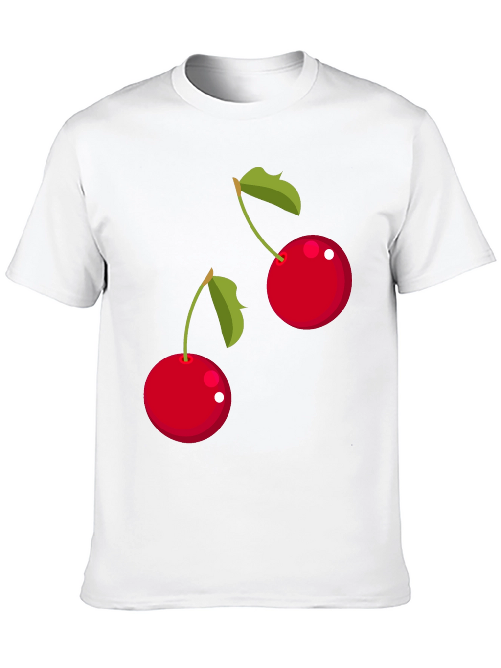 Cherry Graphic T-Shirt - Black