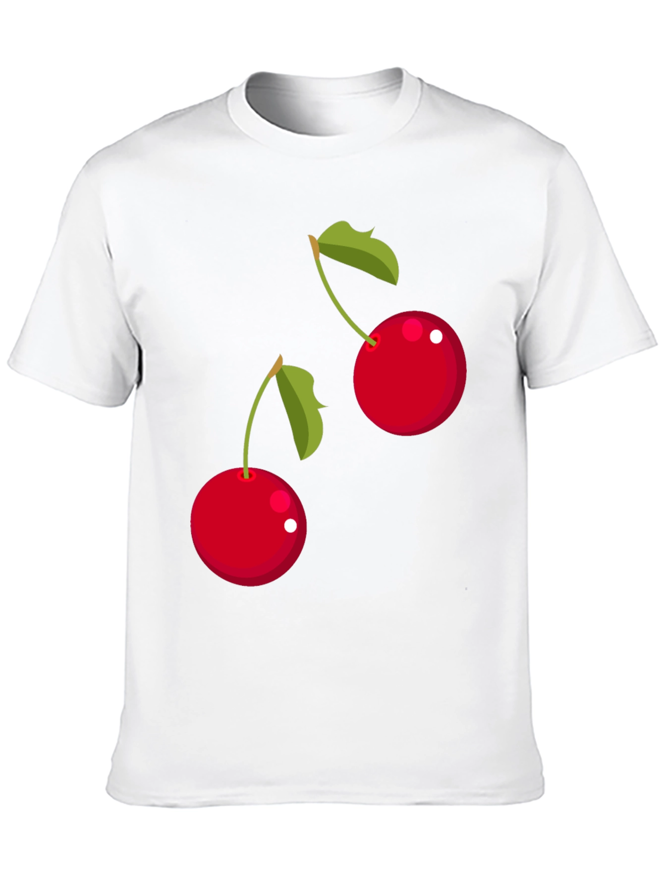 Cherry Graphic T-Shirt - Black