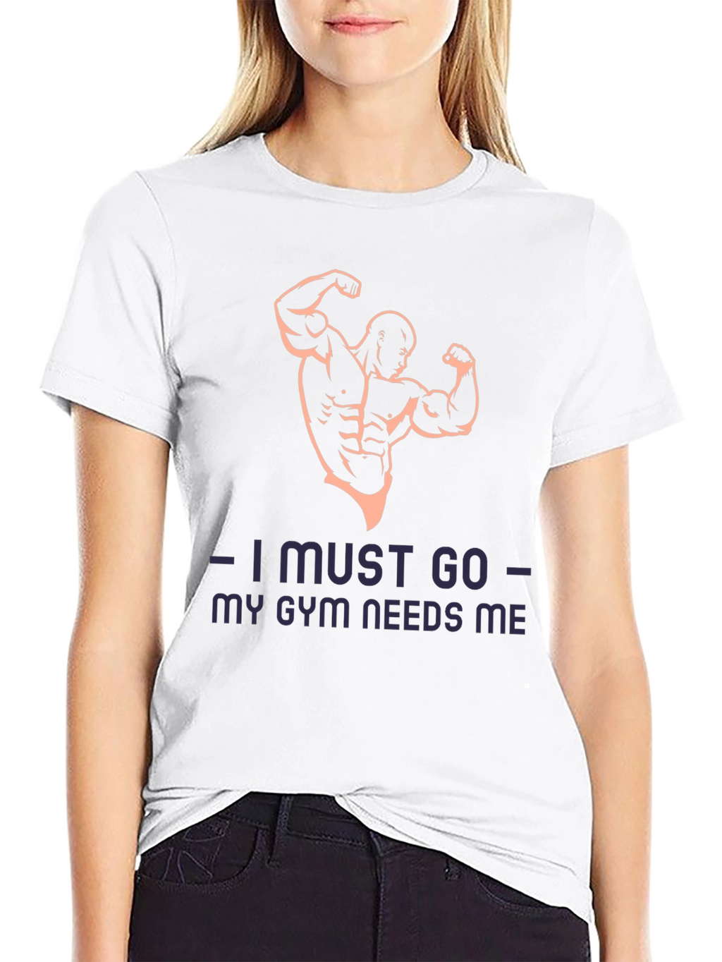 Gym Needs Me Black T-Shirt