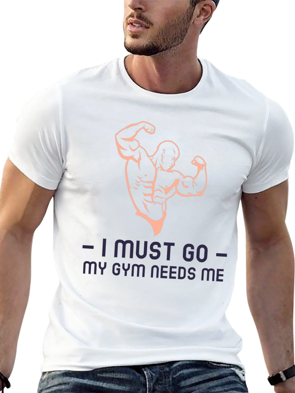 Gym Needs Me Black T-Shirt