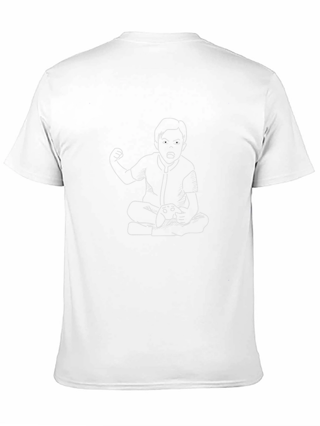 Gamer Kid Tee - Black Cotton Graphic T-Shirt